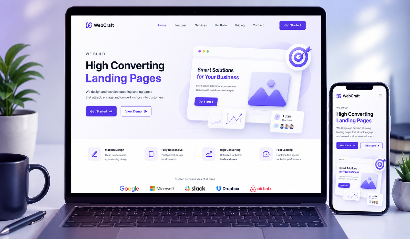 Landing Page Design